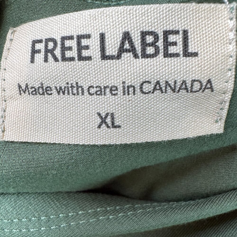 FREE LABEL Green Sleeveless Knit Tank Dress in Women's X-Large - Picture 3 of 8